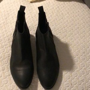 Black boots by office London